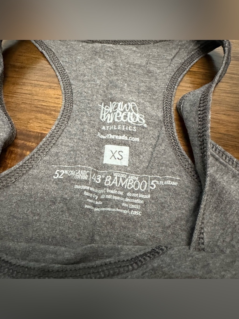 Raw Threads Hello Humidity Running Racerback Tank Top XS - Picture 4 of 4